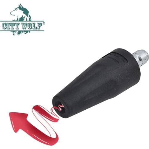 Rotating Dirt Blaster Turbo Nozzle with 1/4" Quick Release Plug Connector #035 forHigh Pressure Washers Car Washing Machine