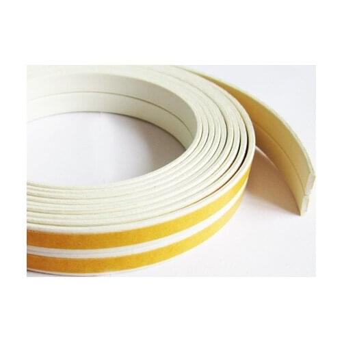 I type wooden door window self adheisve rubber foam sealing strip weatherstrip 10meters