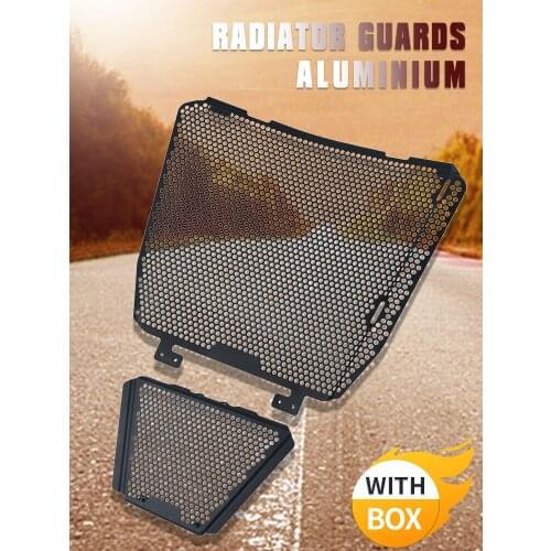 Motorcycle Radiator Guard Grill Cover Cooled Protector oil cooler Cover FOR Aprilia Tuono V4 1100 RR 1100RR 2017 2018 2019 2020