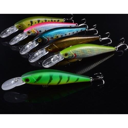 1pcs 10cm 10g Minnow Fishing Lures Wobblers 3D Eyes Floating Crankbaits for Topwater Sea Carp Hard Baits Pesca Isca 3D Eyes