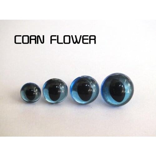 40pcs/lot new arrvial 7.5mm/9mm/10.5mm/12mm plastic safety toy cat eyes & washer for diy doll