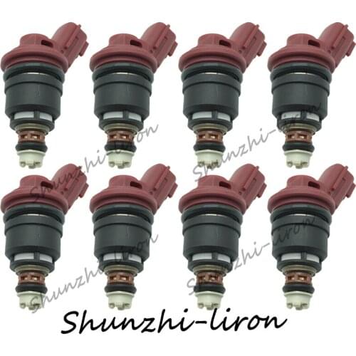 8PCS Fuel Injector 16600-RR544 New High Quality 740cc/min Side Feed For Nismo Silvia Skyline SR20 S13 S14 S15 SR20DET KA24DE