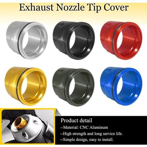 For YAMAHA TMAX 530 T MAX 500 TMAX530 TMAX500 Motorcycle Aluminum Exhaust Nozzle Pipe Muffler Tip Cover 2012 2013 2014 2015 2016