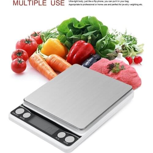 2kg/0.1g Digital Kitchen Scaleortable Digital Bead Scale Kitchen Household Food Scale Electronic Scale Scale Without Battery