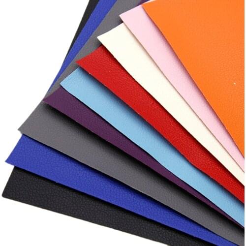 David accessories 20*33cm Lychee Plain Artificial Synthetic Leather For Hair Bow DIY Projects Handbag Shoes,1Yc6810