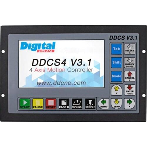 DDCSV3.1 CNC Offline Motion Control System Motor Motion Controller Instead of Mach3 Motion Control System Metal Housing
