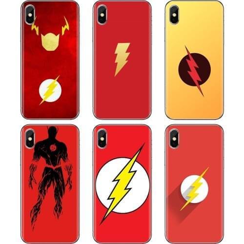 For Xiaomi Redmi 2 S2 3 3S 4 4A 5 5A 5 6 6A 7A 9 9T 9C 9A Pro Pocophone F1 Flash-DC-C-Comics-Super-Hero-The Soft TPU Covers