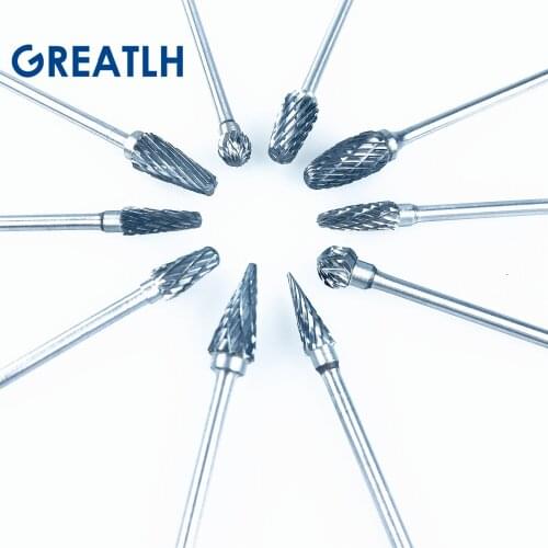 Dental Teeth Whitenning Tooth Polishing Drill Dental Lab Drills Tungsten Steel Carbide Burs