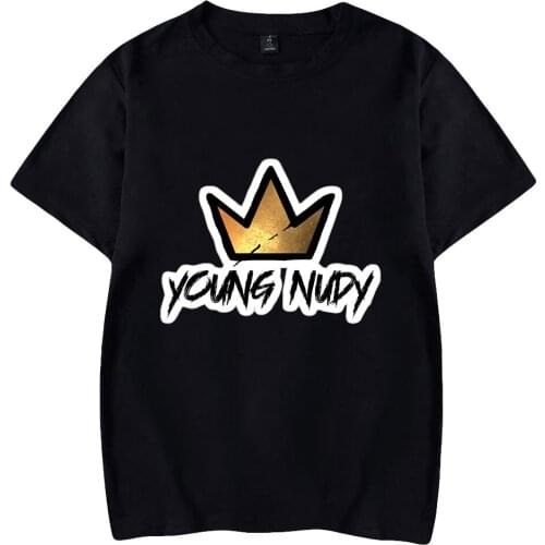 Young Nudy T shirt Women Men Summer Short Sleeve Fashion T-shirts Hot Sale Casual Streetwear Tops