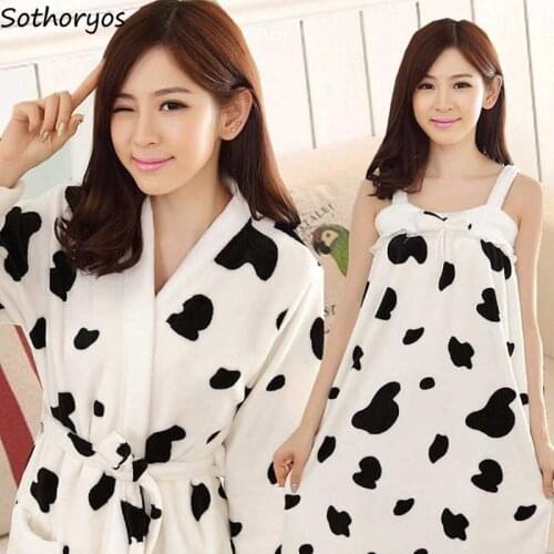 Robe and Gown Set Women Sleepwear Floral Printed Elegant Straps Elegant Sexy Coral Velvet Ladies Soft Warm Homewear High Quality