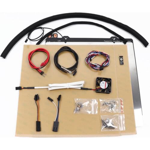 Prusa i3 mk2/mk2s to MK2.5 upgrade kit with MK52 12V heated bed Noctua fan PINDA V2 probe Prusa i3 mk2.5 heatbed kit