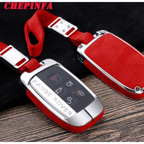 Metal Car Key Cover Case Shell For Land Rover Range Rover Aurora Freelander 2 Discovery 4 Old Range Rover Sport Silicone Key