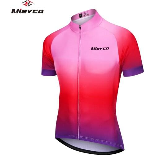 Mieyco MTB Cycling Jersey 2020 Breathable Short Sleeve Quick Dry Roupa De Ciclismo Jersey Team Maillot Fashion Ropa Hombre Vtt