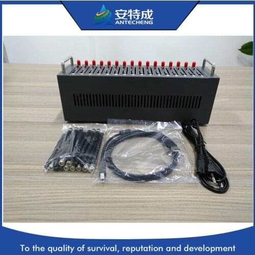 Hot Sale 16 Port Gsm Modem, 4G Multi Sim Card Gsm Modem 16 Ports Bulk Sms Modem Pool
