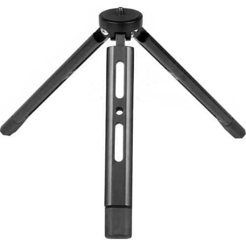 Desktop Mini Tripod Selfie Stick Tabletop Webcam Stabilizer Stand Tripod 1/4" Screw for IPhone Samsung DSLR Camera Photography