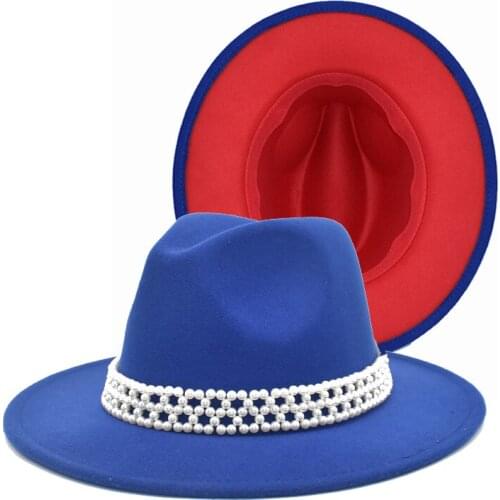 New Womens Wool Fedora Hat Mens Wide Brim Hat Shallow Top Fedora Hat Jazz Hat Fall Winter Cowboy Hat F90