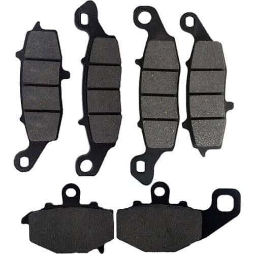 Motorcycle Front and Rear Brake Pads for Kawasaki KLE650 ER-6f R-6f ABS Z750 ZR750 A7F/A8F/A9F/CAF/CBF Versys B7F/B8F/B9F/DAF