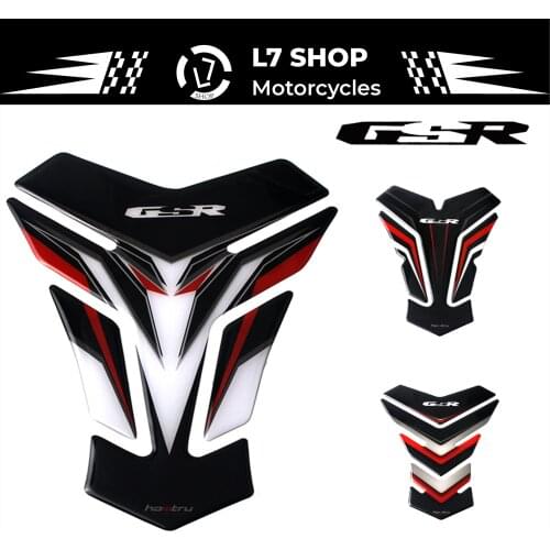 3D Motorcycle Tank Pad Protector Stickers For Suzuki GSR GSR250 GSR400 GSR600 GSR750