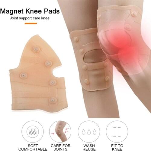 Magnetic Therapy Support Knee Pads Brace for Arthritis Joint Pain Relief and Injury Recovery Belt Massager Foot