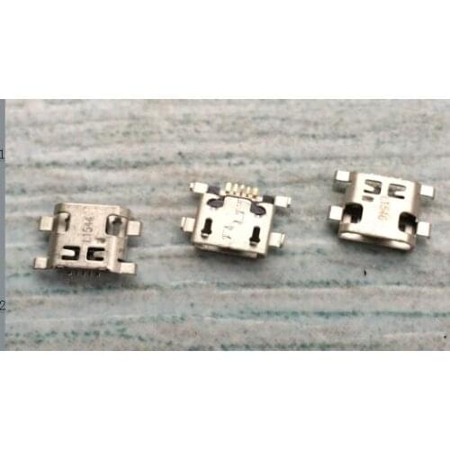 10pcs for Huawei Ascend Honor 6 Plus micro usb female charging port usb connector