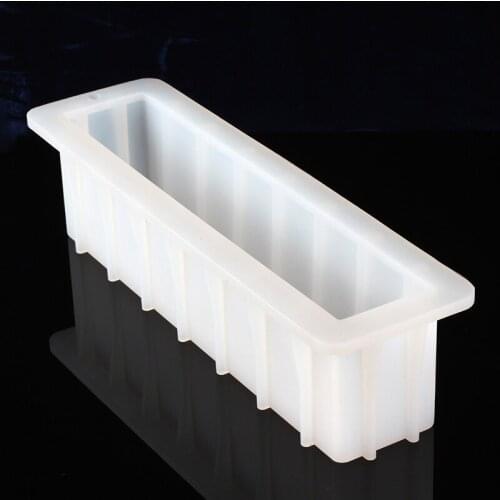 Silicone Loaf Soap Mold 12''Rectangular Molds for Soaps Making Handmade Chocolate Loaf Bar Mould Craft Tool Supplies