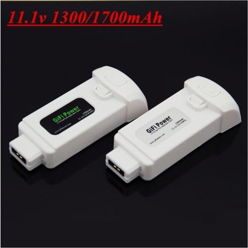 11.1v 1300mAh /1700mAh 14.43Wh Replacement Lipo Battery for Yuneec Breeze Flying Camera Drone Extra Replacement Battery