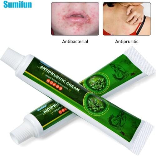 Sumifun 3Pcs Eczema Cream Antipruritic Skin Psoriasis Ointment Dermatitis Eczematoid Inhibit Bacteria Itch D3004