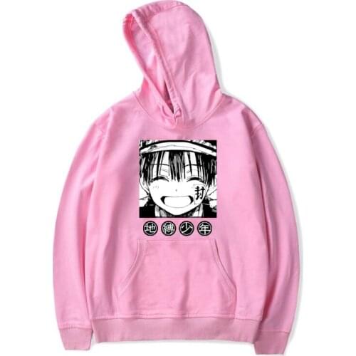 2021 Anime Toilet-Bound Hanako Kun Hoodies Men/women Sweatshirt Hooded Pullover Sportswear Plus Size Unisex Regular Clothes