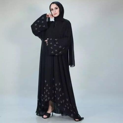 Abaya Dubai Turkey Muslim Abayas for Women Turkish Hijab Caftan Dress Kaftan Islamic Clothing Vestido Arabe MujeF917