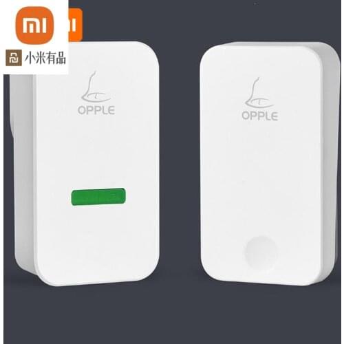 Xiaomi youpin self-powered wireless doorbell 80 meters wireless transmission 5 levels of volume power off memory IPX4 doorbell