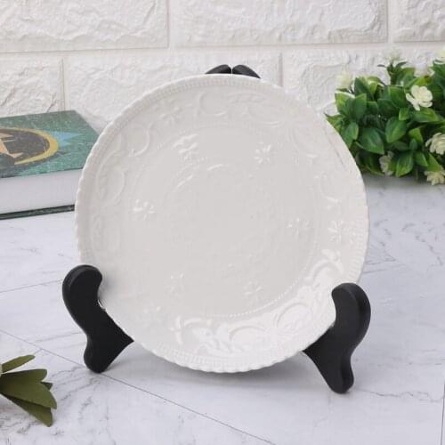 Tea Cake Display Stand Stent Card Holder Photo Plate Rack Exhibition Party Decor