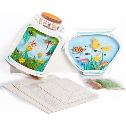 Children DIY Drawing Handmade Educational Toys DIY Drawing Kit Art Supplies Activity