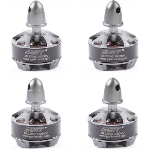 GARTT 2pcs CW 2pcs CCW ML 2206 S 2000KV Brushless Motor For QAV 210 250 300 RC Quadcopter Multicopter Drone