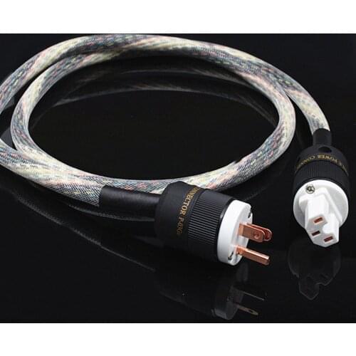 HIFI Antique Power Amplifier Power Cord US Cable for AMP CD Player Audio