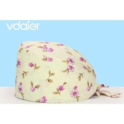 Surgical nursing cap for nurses Veterinary Pet Shop Scrub Hat Dentist Working Cap Scrub Cap medical accessories surgery cap