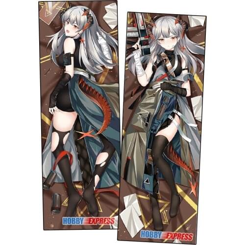 Hobby Express Anime Dakimakura Japanese Otaku Waifu Hugging Body Pillow Cover Saria Arknights ZMZ181
