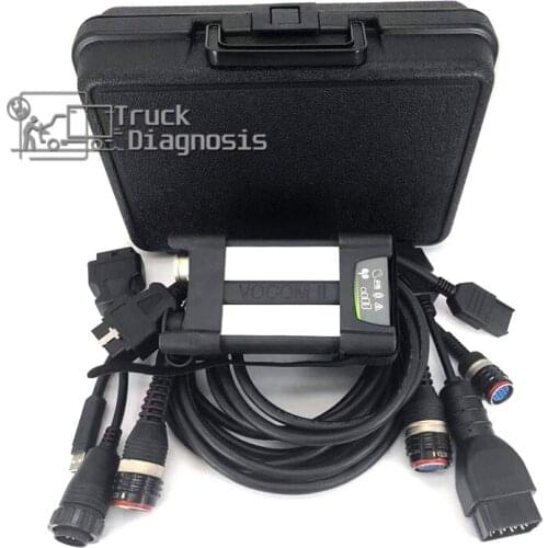 Truck excavator diagnostic tool for Volvo heavy duty Truck Diagnostic tool for Volvo VOCOM II 88894000+APCI PTT 2.7tech tool