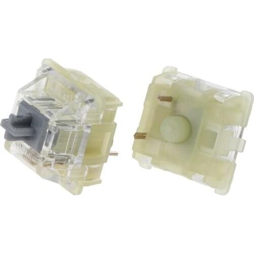 2021 New 2Pcs Original Cherry MX RGB Silent Silver Switch 3Pin For Mechanical Keyboard