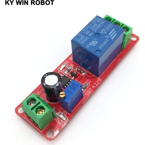 NE555 Timer Switch Adjustable Module Time delay relay Module DC 12V Delay relay shield 0~10S Car Oscillator