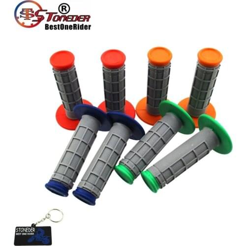STONEDER Twist Throttle Handle Grips For DHZ GPX Pitster Pro SDG Braaap Taotao Coolster Roketa Lifan YX Pit Dirt Bikes