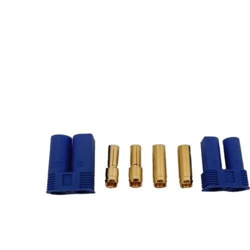 50 Pairs EC5 Device Connector Plug 5mm Banana plugs for RC Multicopter Quadcopter Airplane Helicopter