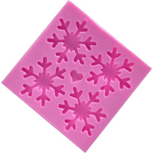 Silicone Cake Mold Chocolate Soap Candy Christmas Fudge Cake Decorating Tools Bakeware Mould Kitchen Accessories