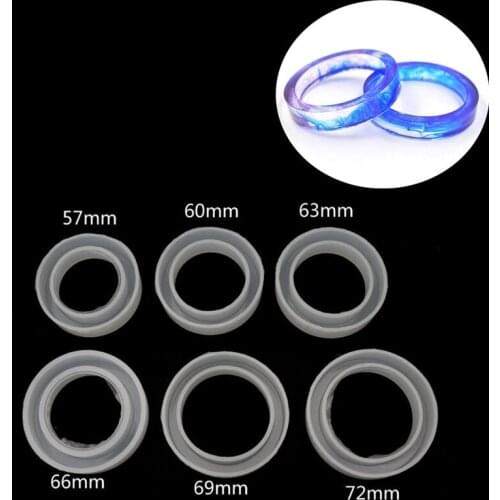 Silicone Jewelry Mold Round Bracelet Bangle Resin Mold Resin Jewelry Making Tool