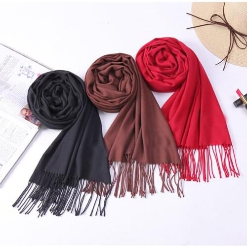 Ladies Scarf Cashmere Mens Scarf Plaid Fringed Autumn And Winter Thick Scarf Warm Men And Women Shawls 75*13inch