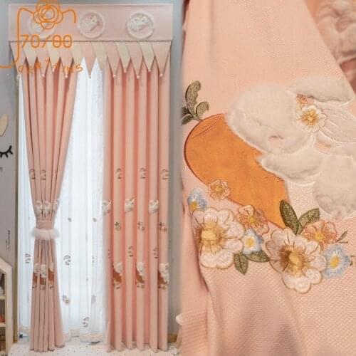ZJBYZHOUSEHOLD Curtains In The Nursery At The Window