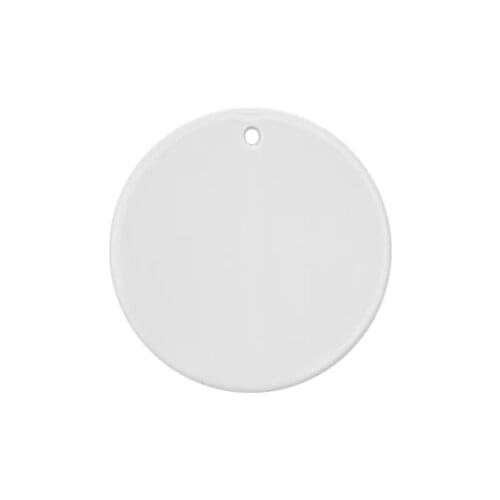 10Pcs/Lot Ornaments Blank Ball Pendant Hanging For Decorations Custom Balls Sublimation Christmas Ceramic Ornament 3 inch