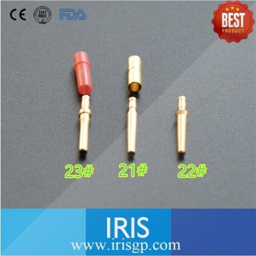 1000 pcs/bags Dental Lab Brass Single Pins Conjunction Nail With Sleeves Tool Copper Nail Sets 21# 22# 23