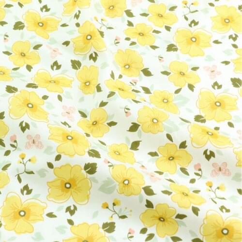 235cm x 50cm Golden years full cotton lining DIY Sheet Quilt cover Bedding cloth Decorate manual fabric 240g/m