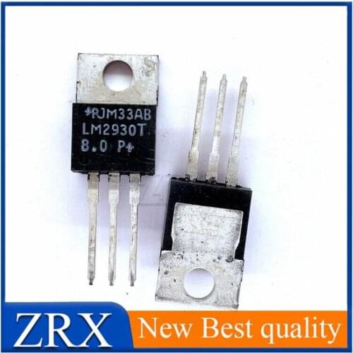 5Pcs/Lot LM2930T-8.0 three terminal regulator three terminal positive regulator regulator IC plug in TO-220