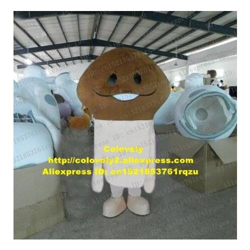 Pholiota Nameko Mushroom Agaric Penester Mascot Costume Adult Cartoon Character Business Advocacy Lovely Annabelle zz4813